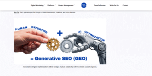 Professional website visuals and consistent branding