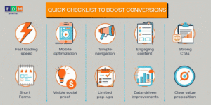 Website optimization checklist for boosting conversions